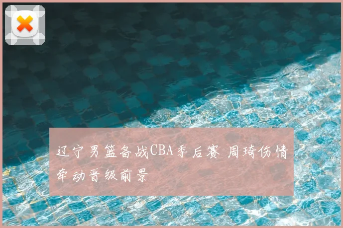 辽宁男篮备战CBA季后赛 周琦伤情牵动晋级前景